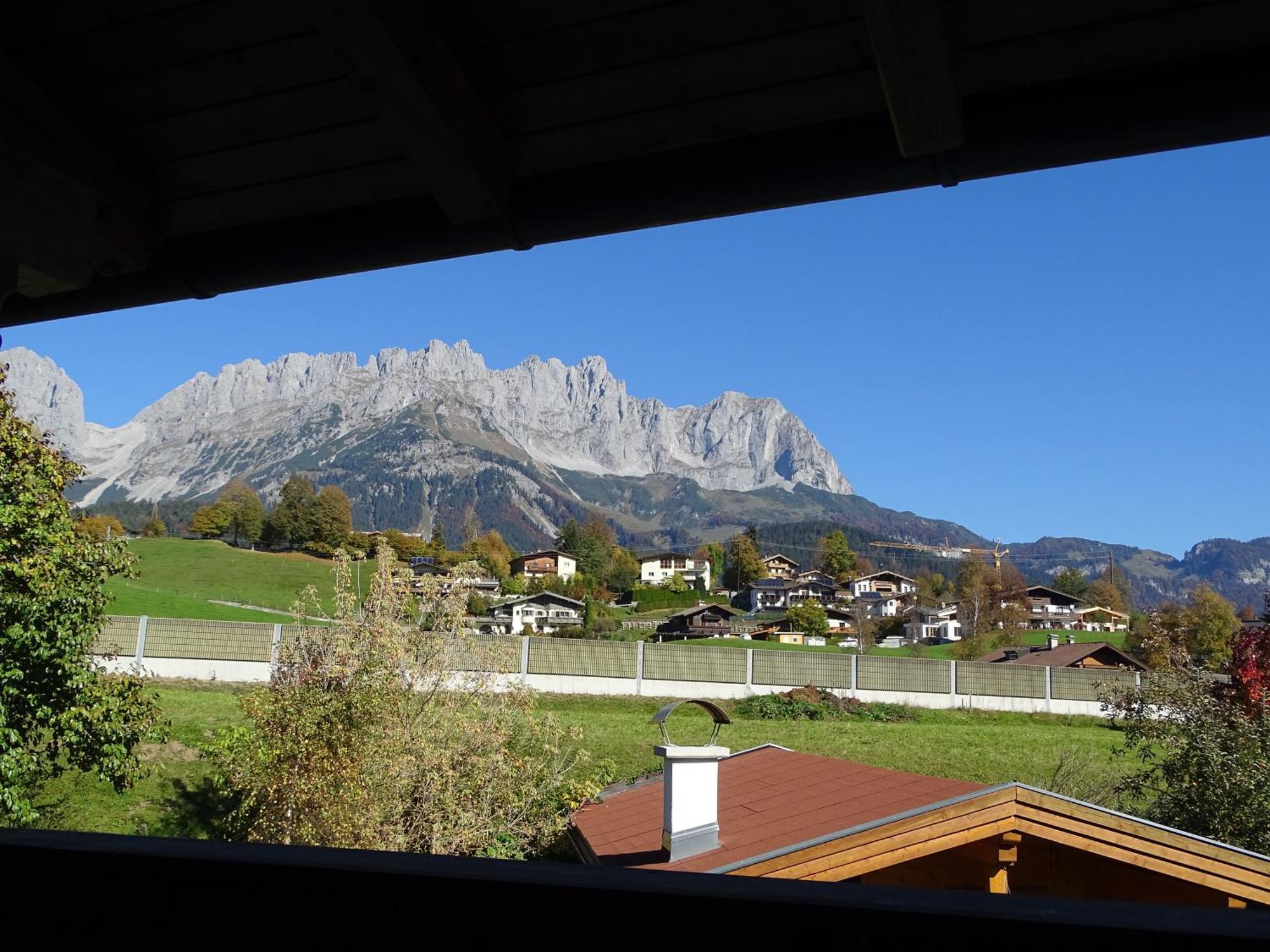 Ferienwohnung Haus Strobler Going am Wilden Kaiser Exterior foto
